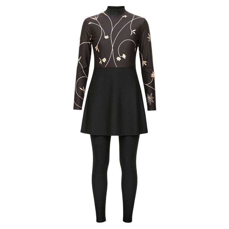 مایو دو تکه زنانه مدل گلدار کد 2026