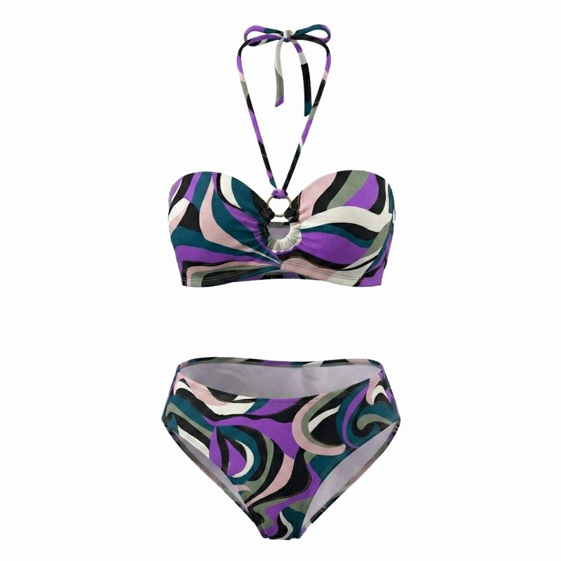 مایو دو تکه زنانه کاپشی مدل caa12a4f048qw