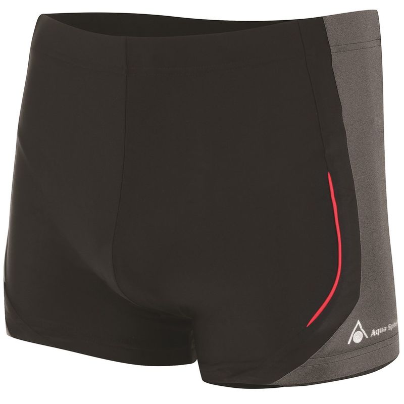 مایو مردانه آکوا اسفیر مدل yukon black grey red