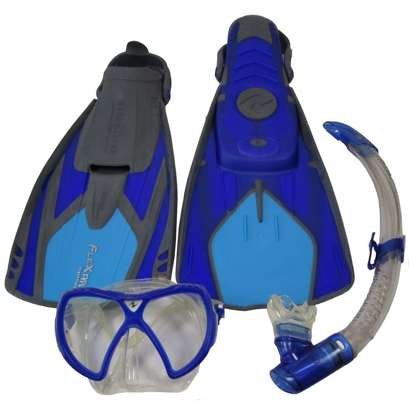 مجموعه اسنورکلینگ آکوالانگ مدل flexar travel set s m