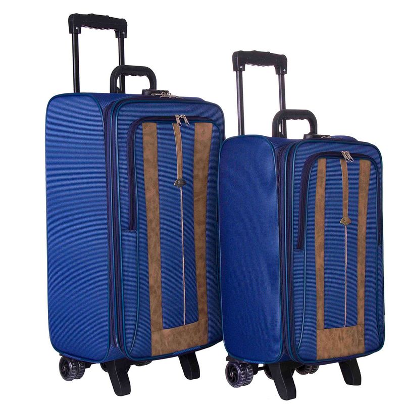 مجموعه دو عددی چمدان مدل a3a3 blue