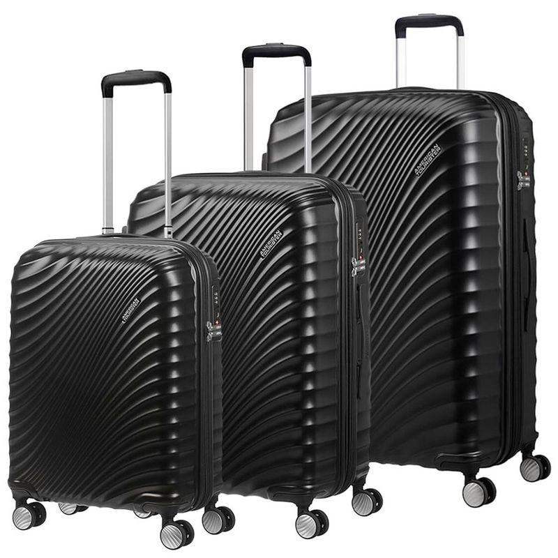 مجموعه سه عددی چمدان امریکن توریستر مدل jetglam 700491
