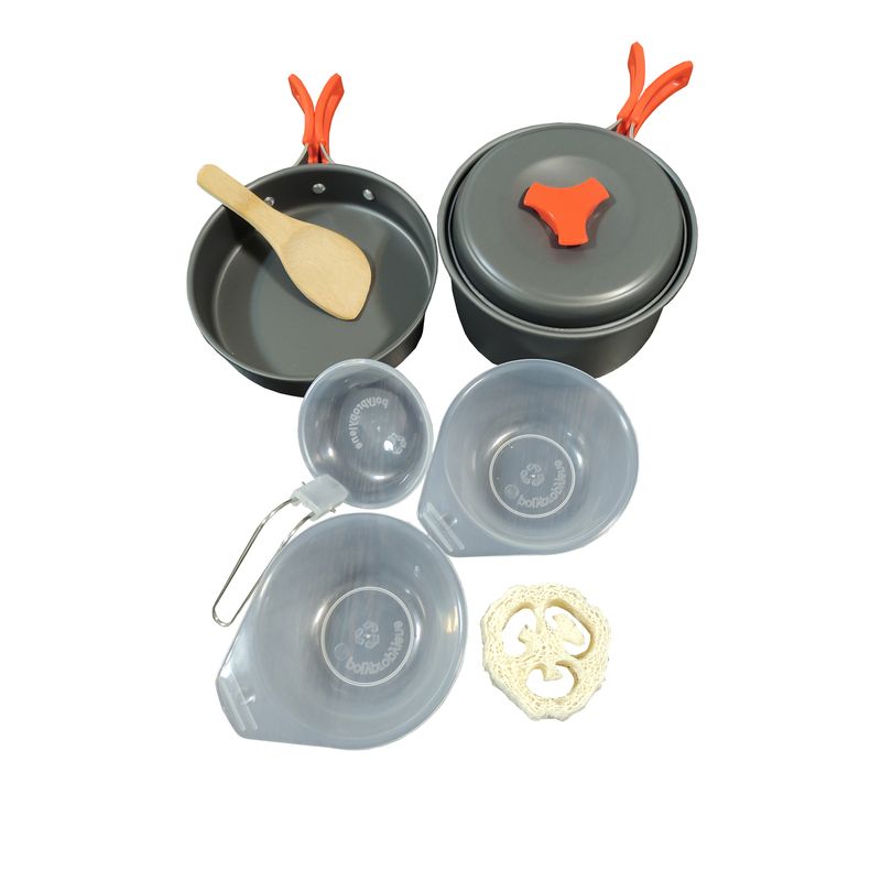 مجموعه ظرف سفری مدل cooking set ys200