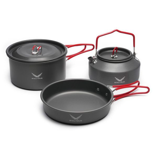 مجموعه ظروف 2 نفره کمپینگ اسنوهاوک مدل sn t112