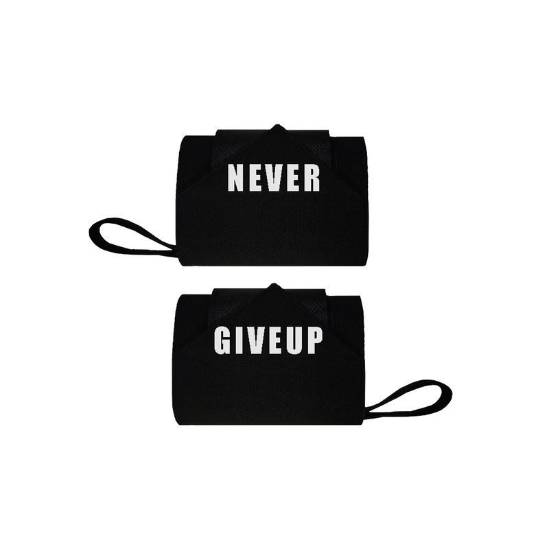 مچ بند بدنسازی چیاکو مدل never give up بسته 2 عددی