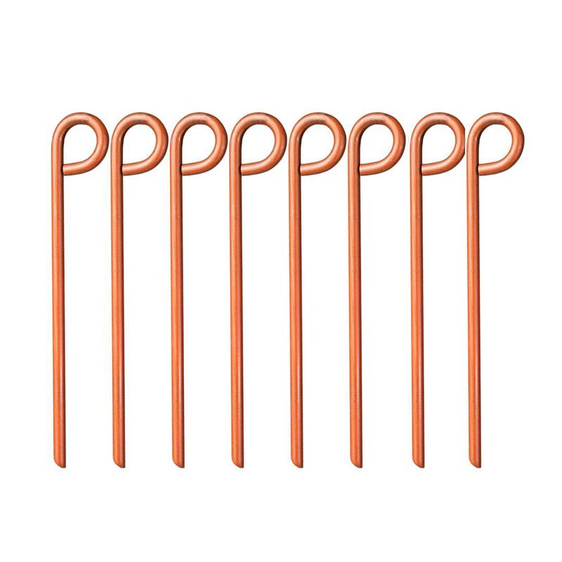 میخ چادر دراگا کمپ مدل tent peg 01 بسته 8 عددی