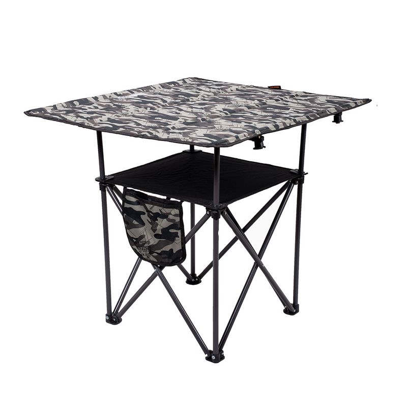 میز سفری تاشو رویال مدل دو طبقه سایز صفحه 80×80 سانتی متر