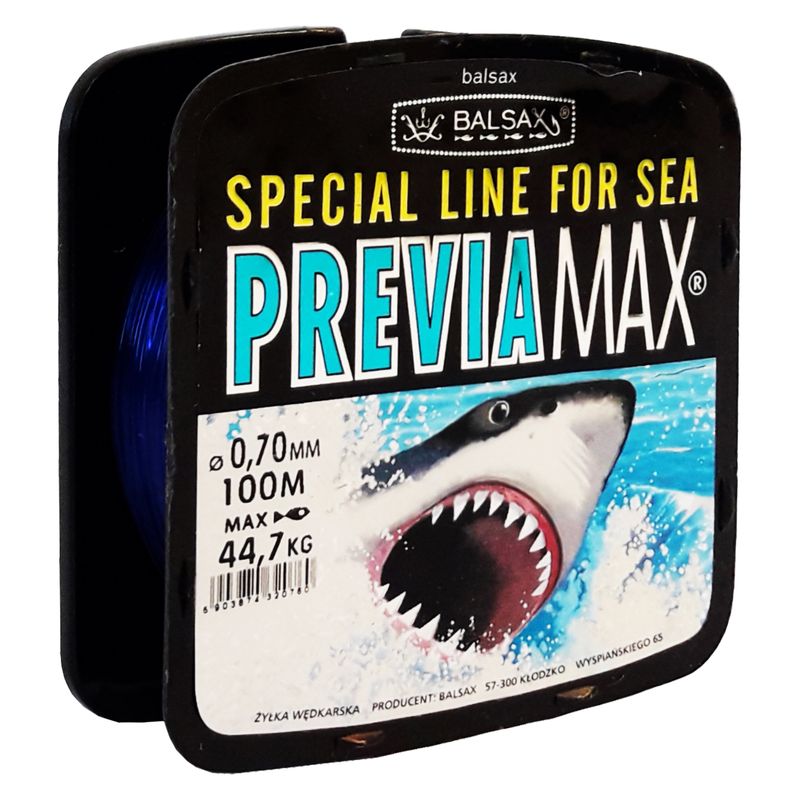 نخ ماهیگیری بالساکس مدل previa max سایز 0.70 میلی متر