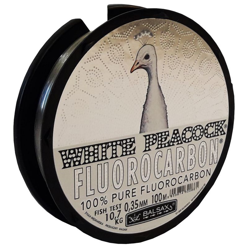 نخ ماهیگیری بالساکس مدل white peacock سایز 0.35 میلی متر