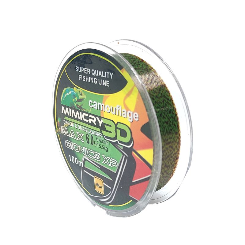 نخ ماهیگیری مدل mimicry 3d کد 0.40mm 100m
