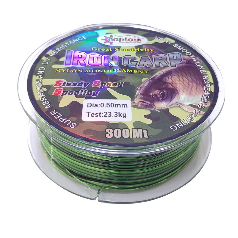نخ ماهیگیری کاپیتان مدل iron carp سایز 0.50