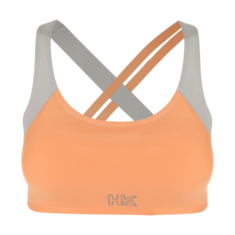 نیم تنه ورزشی زنانه اچ کی مدل 002 orange