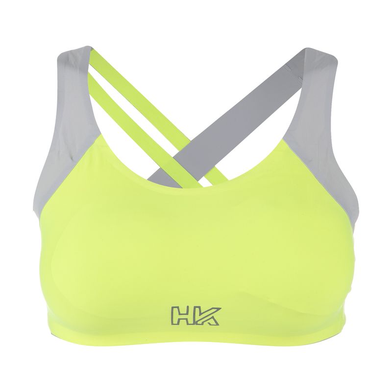 نیم تنه ورزشی زنانه اچ کی مدل 002 yellow