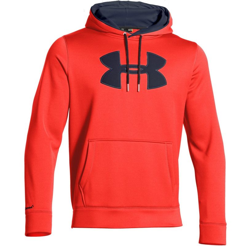 هودی مردانه آندر آرمور مدل storm fleece big logo