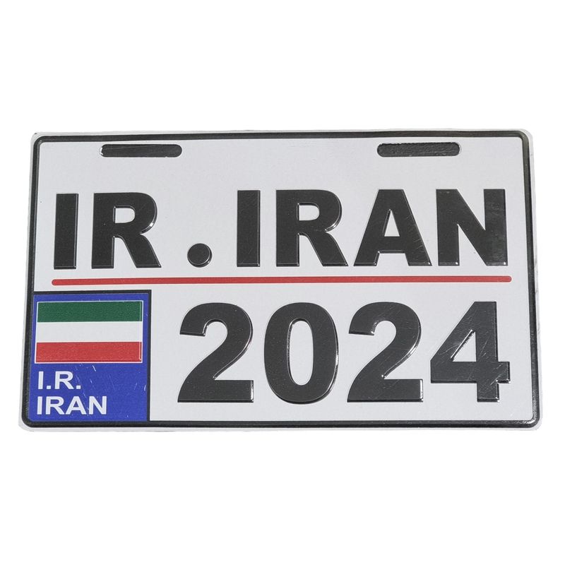 پلاک تزئینی دوچرخه طرح iran