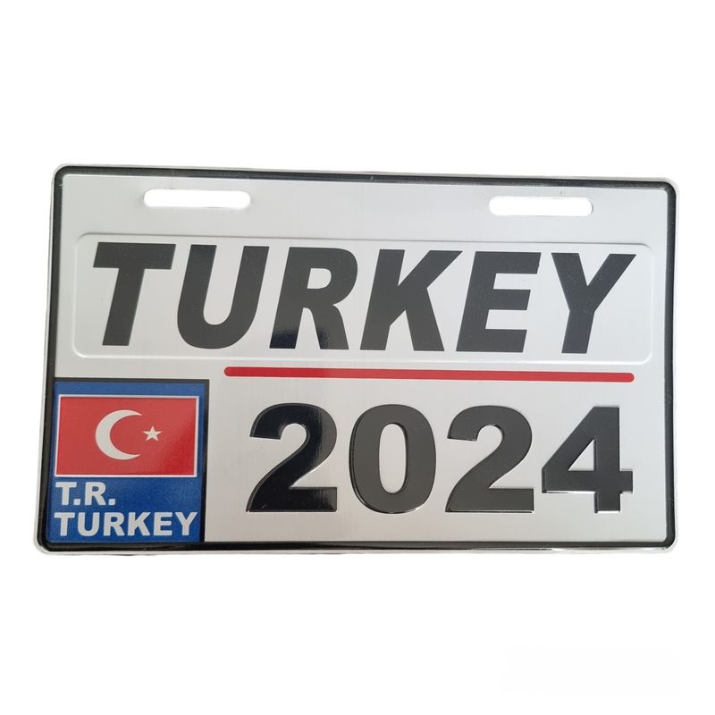 پلاک تزئینی دوچرخه طرح turkey