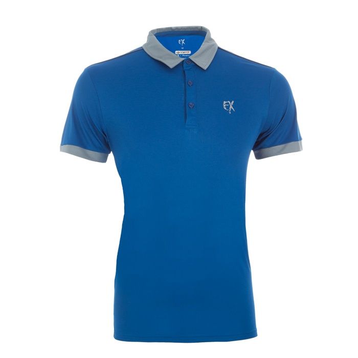 پلوشرت ورزشی مردانه ساکریکس مدل mtsh584 royal.gry