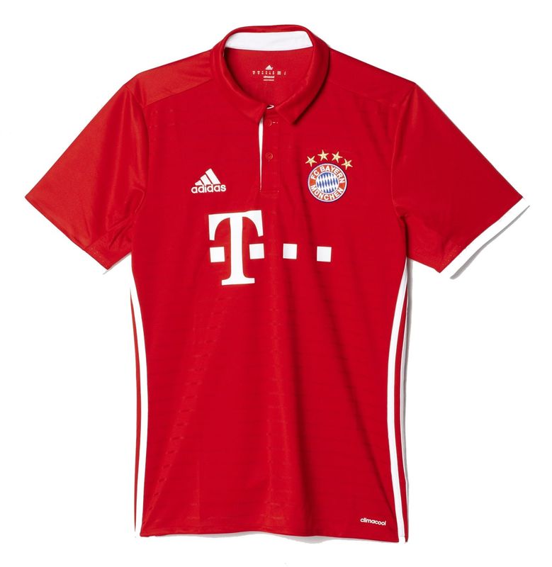 پولوشرت ورزشی آستین کوتاه مردانه fc bayern munchen home replica   آدیداس