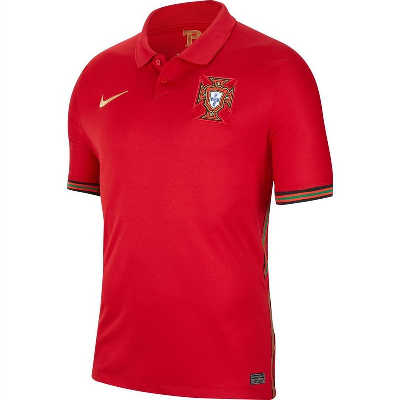 پولوشرت ورزشی مردانه مدل پرتغال home 2021