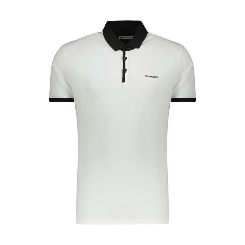 پولوشرت ورزشی مردانه هالیدی مدل 812695 white