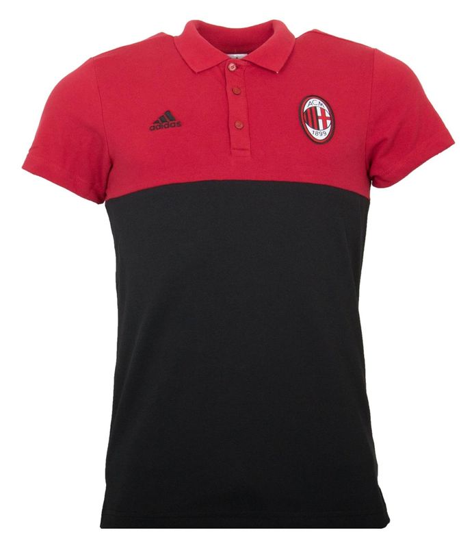 پولوشرت ورزشی نخی مردانه s ac milan   آدیداس