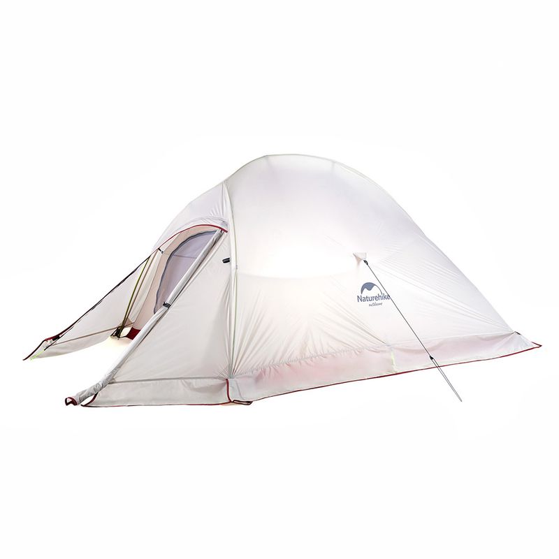 چادر مسافرتی دو نفره نیچرهایک مدل cloud up 2 20d ultralight snow skirt