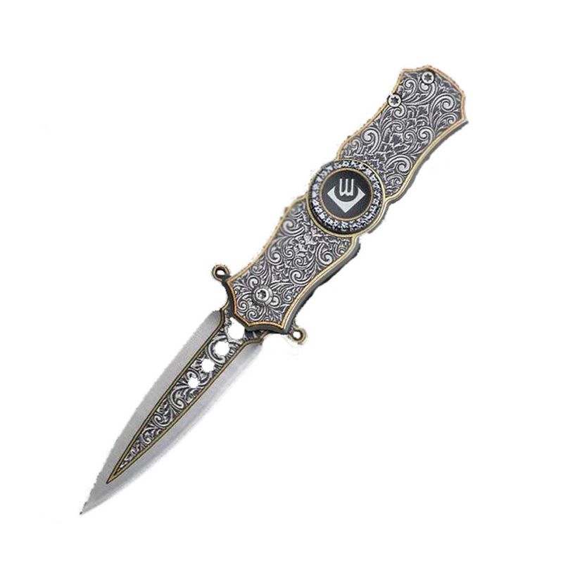 چاقو تاشو طرح اسپینر مدل spinner knife