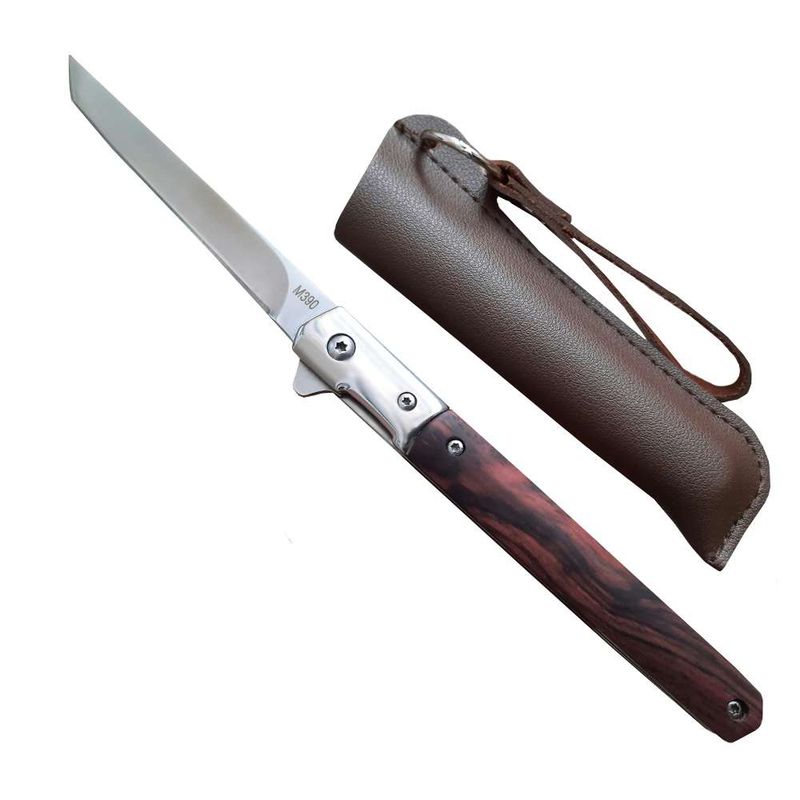 چاقوی سفری مدل m390 به همراه کاور