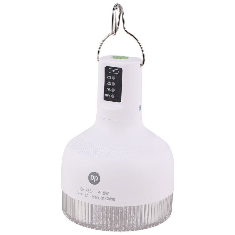 چراغ آویز چادر دی پی مدل dp 7855 18w با نور مهتابی