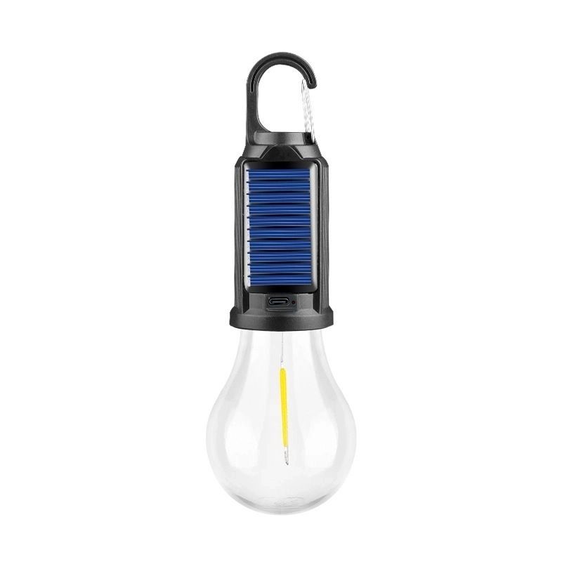 چراغ آویز چادر مدل  solar panel t01 b با نور آفتابی