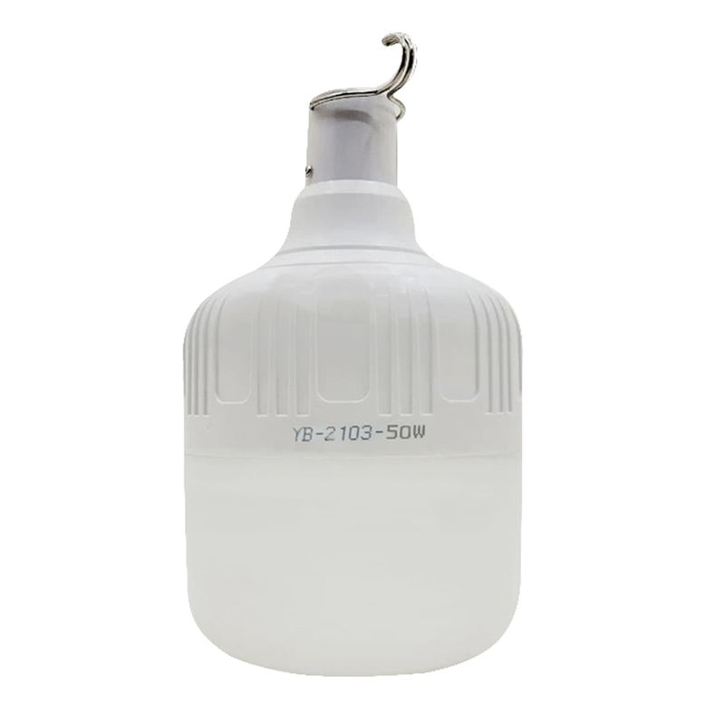 چراغ اضطراری مدل شارژی کد yb 2103 50w با نور مهتابی