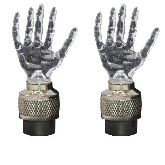 چراغ تایر دوچرخه مدل hands no packing بسته 2 عددی