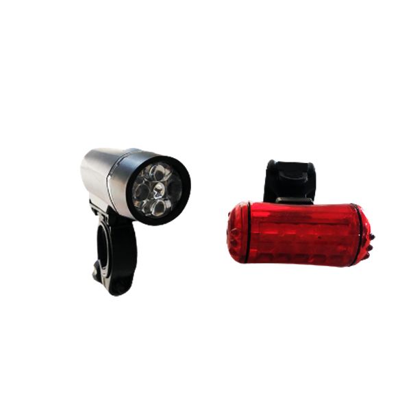 چراغ جلو و عقب دوچرخه اوکی مدل xc 100c