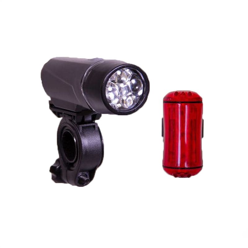 چراغ جلو و عقب دوچرخه اوکی مدل xc 100c102