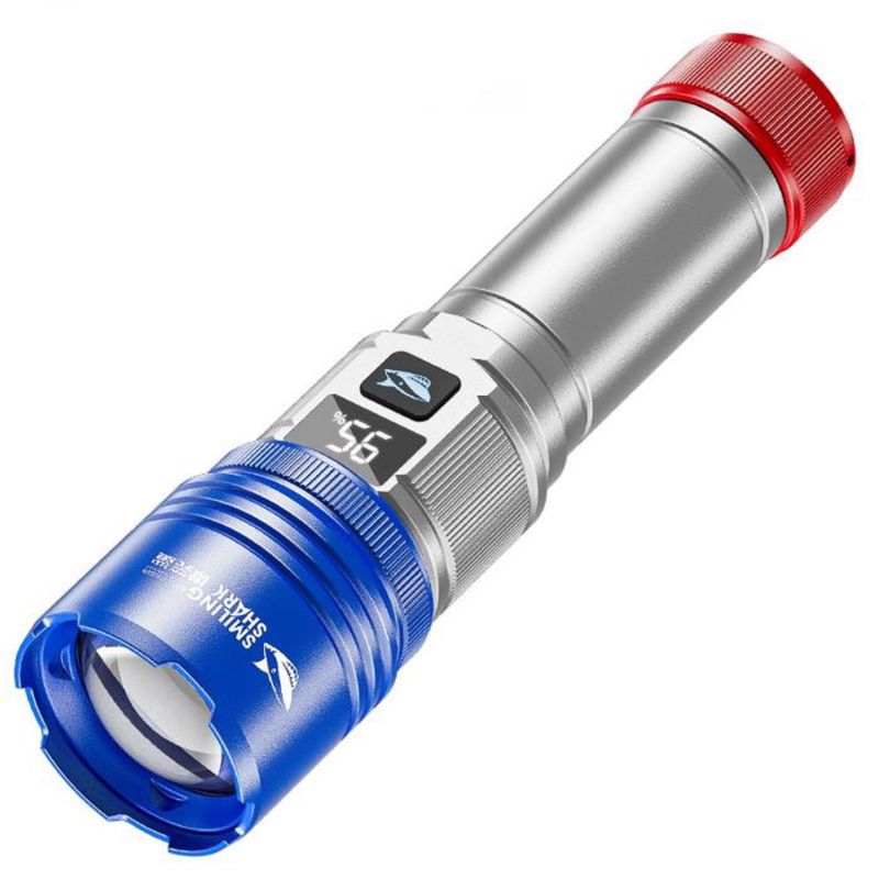 چراغ قوه دستی اسمایلینگ شارک مدل sd 7173 با نور مهتابی