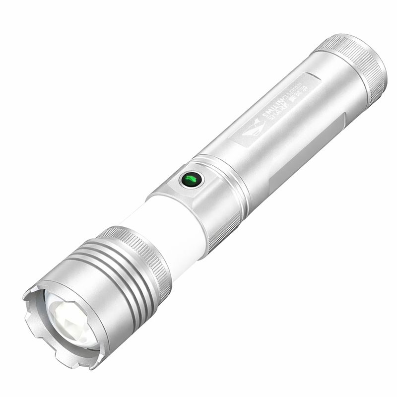 چراغ قوه دستی اسمایلینگ شارک مدل شارژی sd 5311 با نور مهتابی