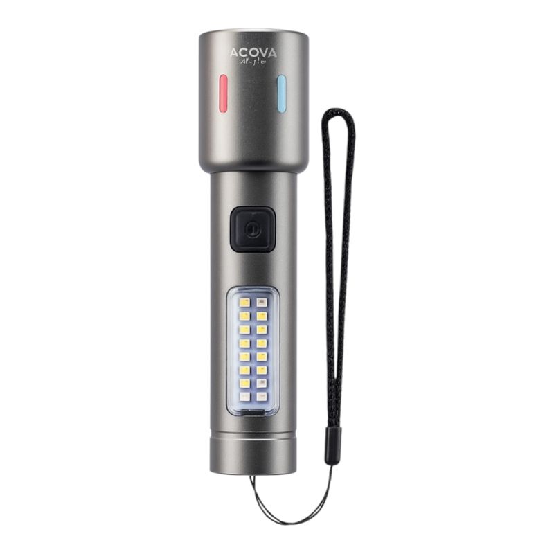 چراغ قوه دستی مدل شارژی lh7158 با نور چندرنگ