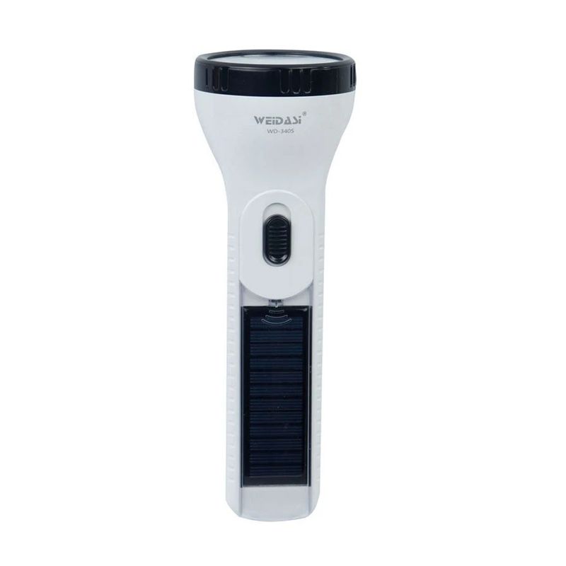 چراغ قوه دستی ویداسی مدل wd 340s solar با نور مهتابی
