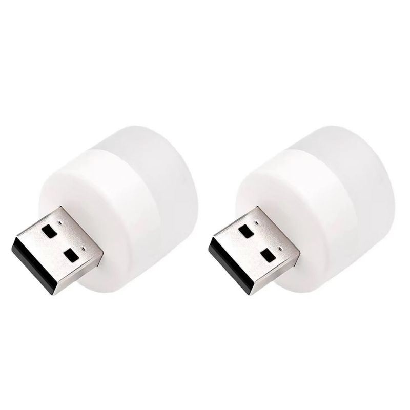 چراغ قوه مدل usb led light بسته دوعددی