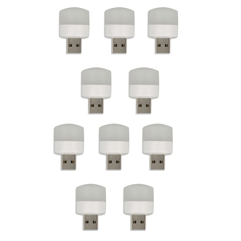 چراغ قوه مدل usb بسته 10 عددی