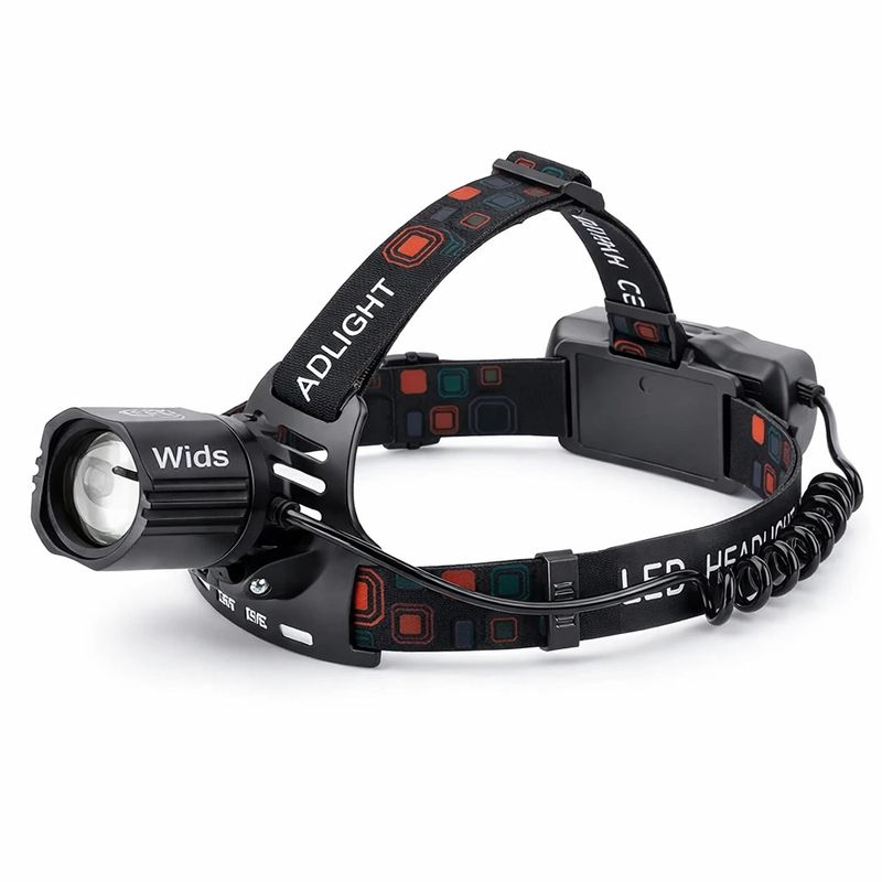چراغ پیشانی دیپکینگ  مدل wids 608 با نور مهتابی