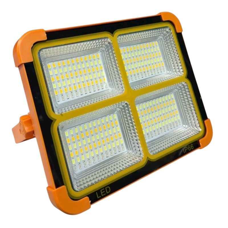 چراغ کمپینگ اسمال سان مدل 200w 6 battry با نور مهتابی