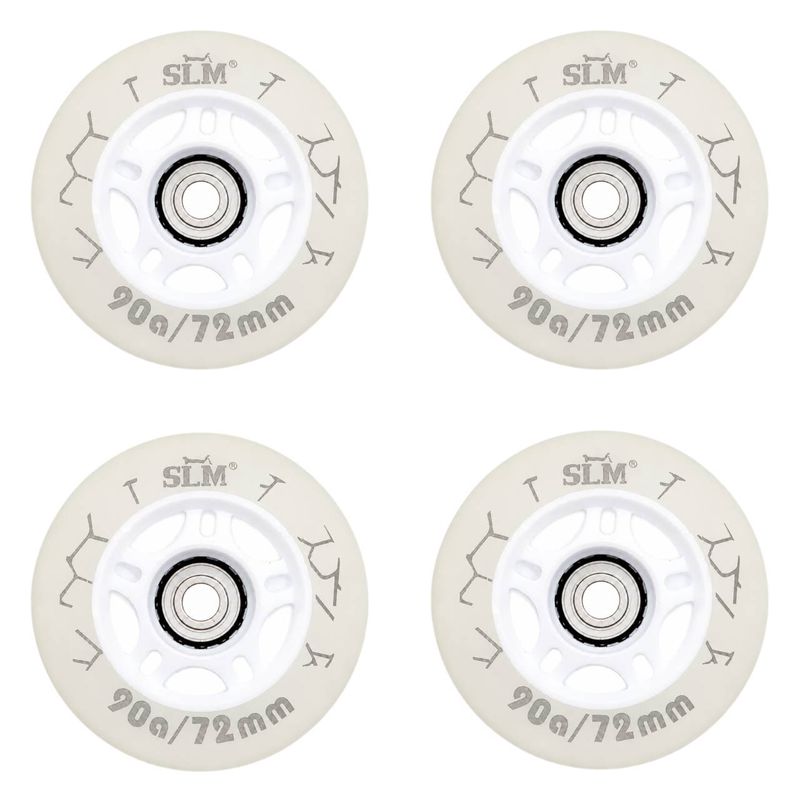 چرخ اسکیت مدل led72mm بسته ۴ عددی