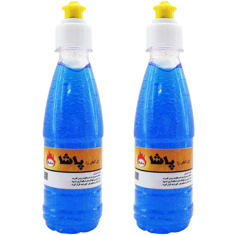 ژل آتش زا پاشا مدل lighter بسته 2 عددی
