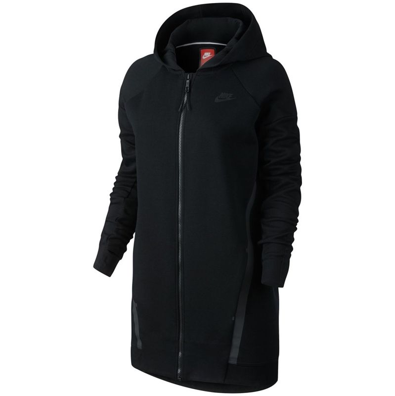 کاپشن زنانه نایکی مدل tech fleece cocoon mesh