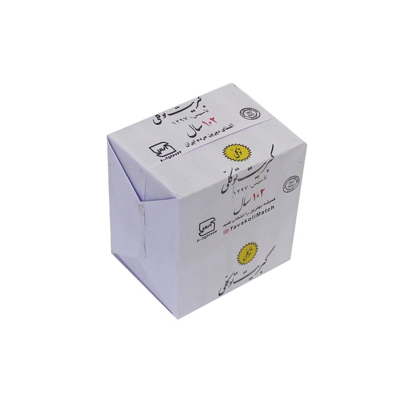 کبریت توکلی مدل 55 01 بسته 10 عددی