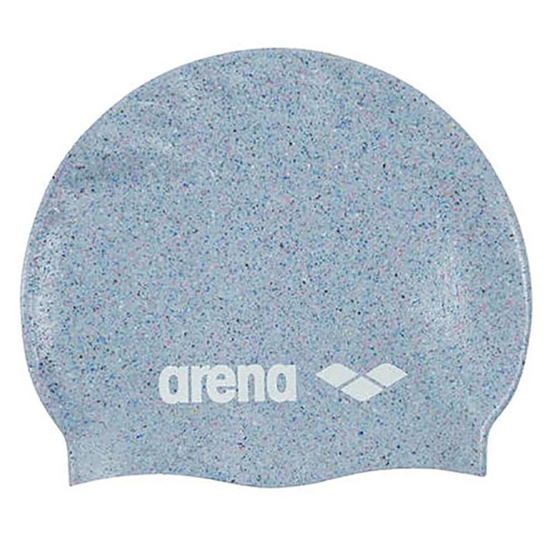 کلاه شنا آرنا مدل silicone cap grey multi silikon