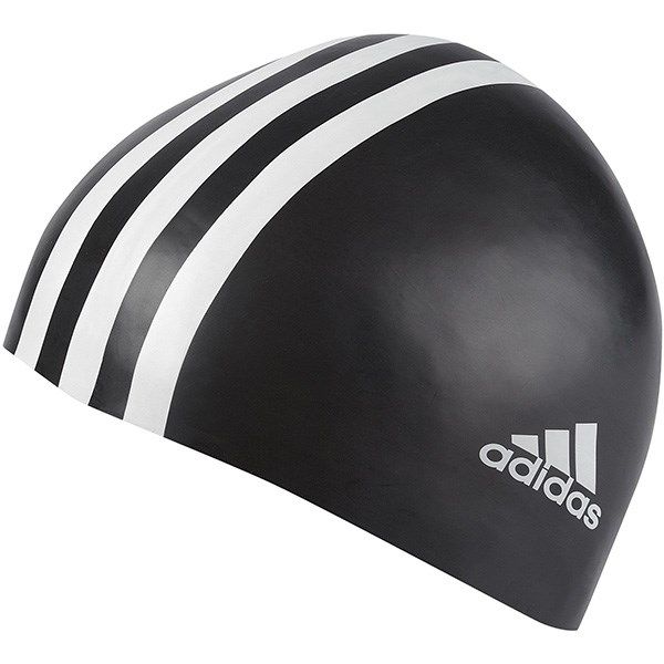 کلاه شنای آدیداس مدل 3stripes silicone کد v86934