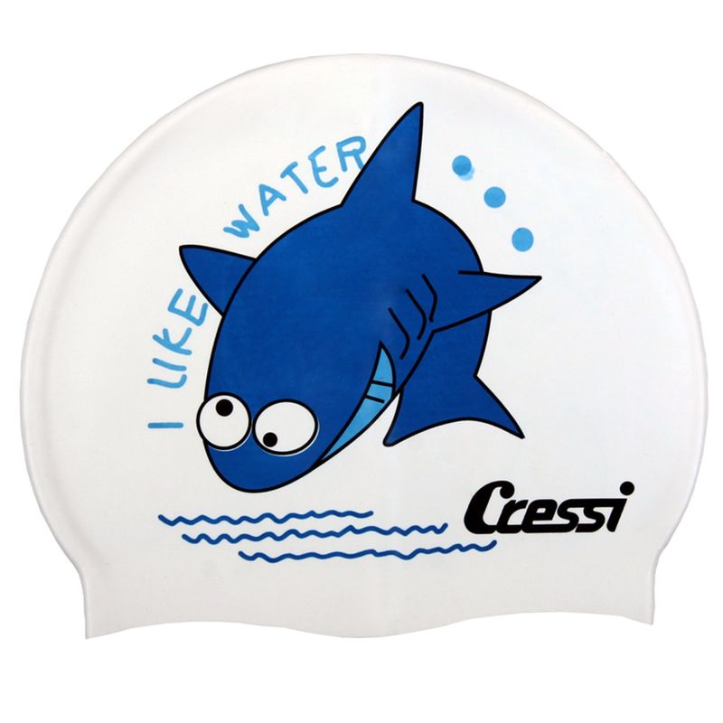 کلاه شنای بچه گانه کرسی مدل junior cap i like water