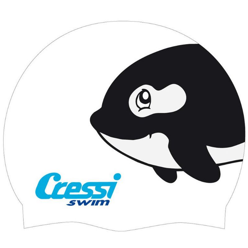 کلاه شنای بچه گانه کرسی مدل junior cap white